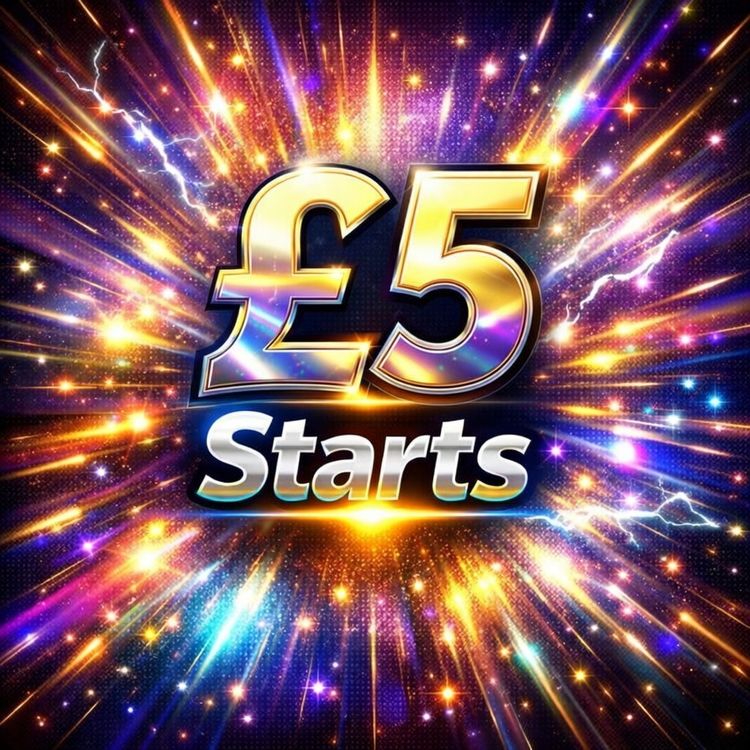 £5  card shown on screen